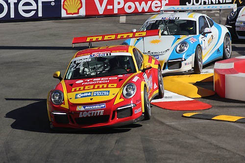 Jochen Habets in actie in Monaco